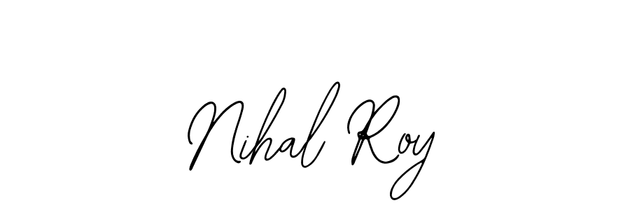 Make a beautiful signature design for name Nihal Roy. With this signature (Bearetta-2O07w) style, you can create a handwritten signature for free. Nihal Roy signature style 12 images and pictures png