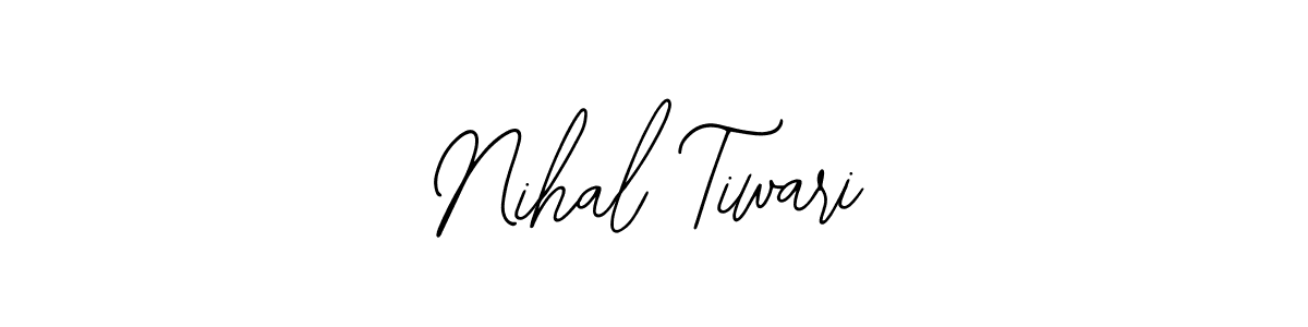 Also You can easily find your signature by using the search form. We will create Nihal Tiwari name handwritten signature images for you free of cost using Bearetta-2O07w sign style. Nihal Tiwari signature style 12 images and pictures png