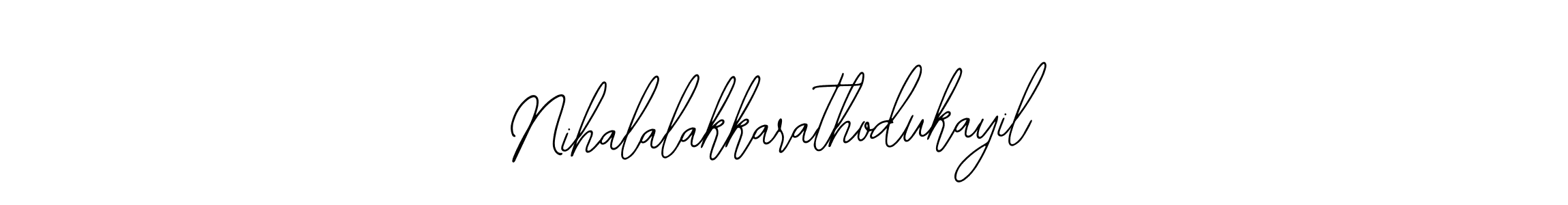 How to make Nihalalakkarathodukayil signature? Bearetta-2O07w is a professional autograph style. Create handwritten signature for Nihalalakkarathodukayil name. Nihalalakkarathodukayil signature style 12 images and pictures png