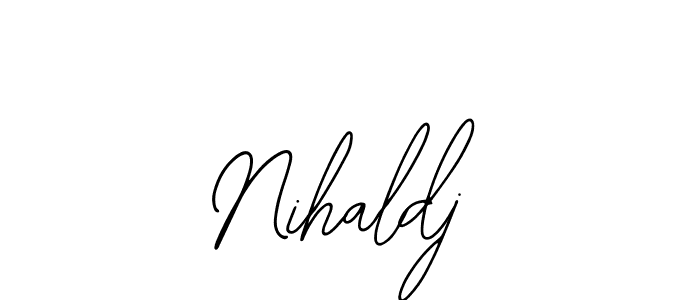 How to make Nihaldj signature? Bearetta-2O07w is a professional autograph style. Create handwritten signature for Nihaldj name. Nihaldj signature style 12 images and pictures png