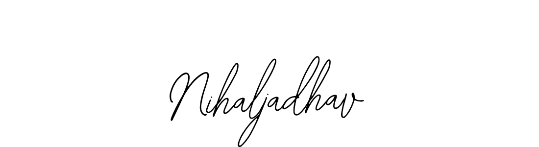 You should practise on your own different ways (Bearetta-2O07w) to write your name (Nihaljadhav) in signature. don't let someone else do it for you. Nihaljadhav signature style 12 images and pictures png