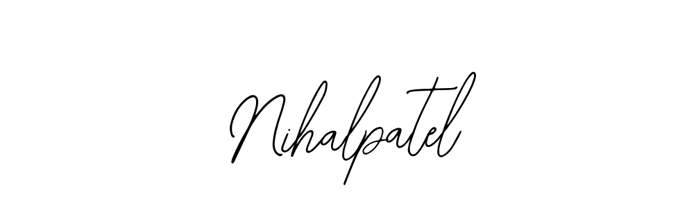 Bearetta-2O07w is a professional signature style that is perfect for those who want to add a touch of class to their signature. It is also a great choice for those who want to make their signature more unique. Get Nihalpatel name to fancy signature for free. Nihalpatel signature style 12 images and pictures png