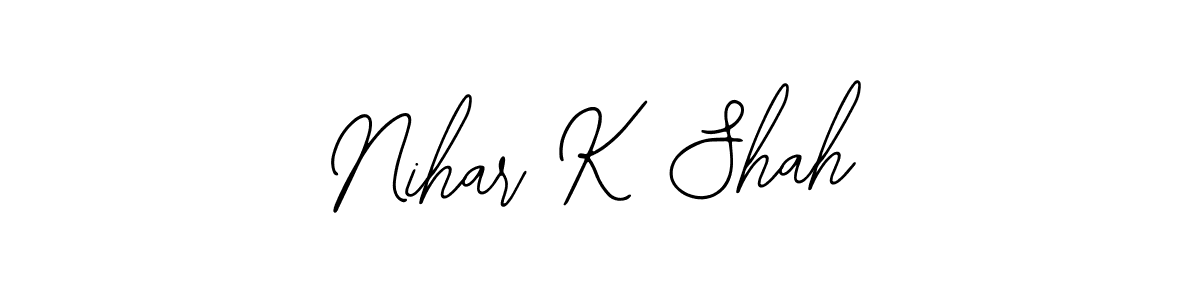Once you've used our free online signature maker to create your best signature Bearetta-2O07w style, it's time to enjoy all of the benefits that Nihar K Shah name signing documents. Nihar K Shah signature style 12 images and pictures png