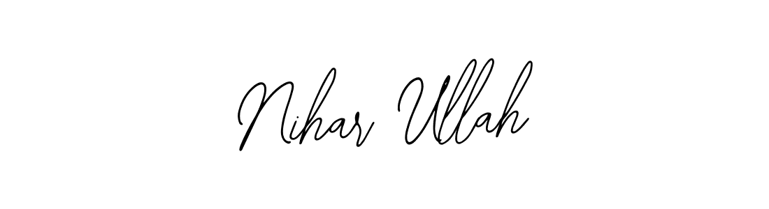 Best and Professional Signature Style for Nihar Ullah. Bearetta-2O07w Best Signature Style Collection. Nihar Ullah signature style 12 images and pictures png