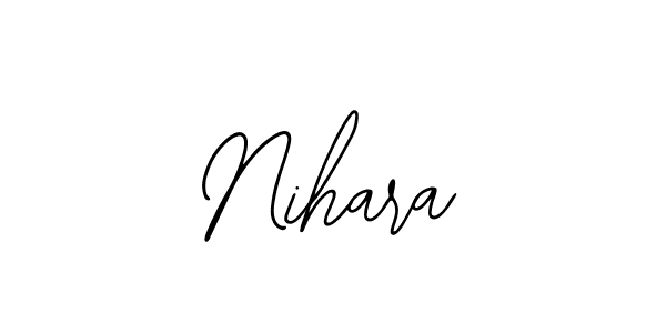 Nihara stylish signature style. Best Handwritten Sign (Bearetta-2O07w) for my name. Handwritten Signature Collection Ideas for my name Nihara. Nihara signature style 12 images and pictures png