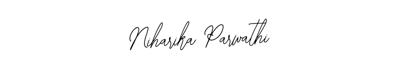 if you are searching for the best signature style for your name Niharika Parwathi. so please give up your signature search. here we have designed multiple signature styles  using Bearetta-2O07w. Niharika Parwathi signature style 12 images and pictures png
