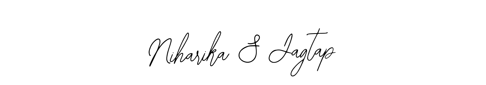 Make a beautiful signature design for name Niharika S Jagtap. With this signature (Bearetta-2O07w) style, you can create a handwritten signature for free. Niharika S Jagtap signature style 12 images and pictures png