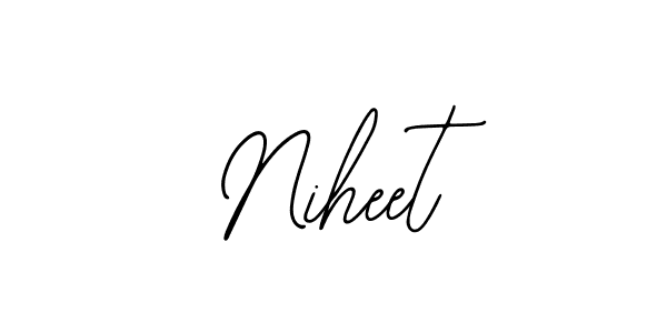 Make a beautiful signature design for name Niheet. Use this online signature maker to create a handwritten signature for free. Niheet signature style 12 images and pictures png