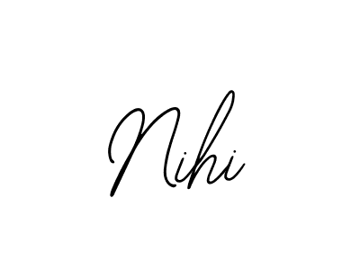 if you are searching for the best signature style for your name Nihi. so please give up your signature search. here we have designed multiple signature styles  using Bearetta-2O07w. Nihi signature style 12 images and pictures png