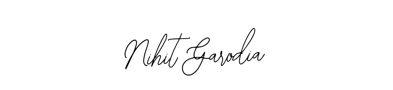 This is the best signature style for the Nihit Garodia name. Also you like these signature font (Bearetta-2O07w). Mix name signature. Nihit Garodia signature style 12 images and pictures png