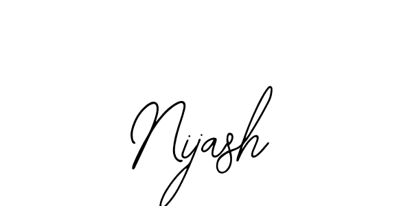 Also You can easily find your signature by using the search form. We will create Nijash name handwritten signature images for you free of cost using Bearetta-2O07w sign style. Nijash signature style 12 images and pictures png