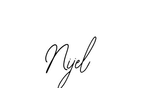 Make a beautiful signature design for name Nijel. Use this online signature maker to create a handwritten signature for free. Nijel signature style 12 images and pictures png