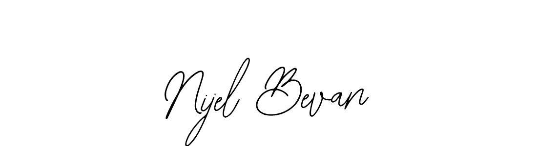 You can use this online signature creator to create a handwritten signature for the name Nijel Bevan. This is the best online autograph maker. Nijel Bevan signature style 12 images and pictures png