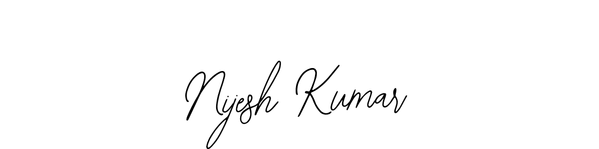 Also You can easily find your signature by using the search form. We will create Nijesh Kumar name handwritten signature images for you free of cost using Bearetta-2O07w sign style. Nijesh Kumar signature style 12 images and pictures png