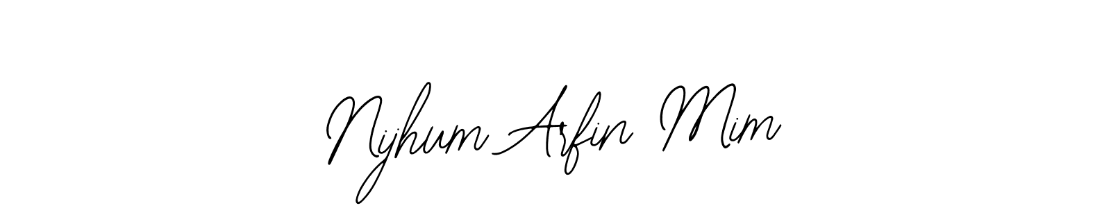 Check out images of Autograph of Nijhum Arfin Mim name. Actor Nijhum Arfin Mim Signature Style. Bearetta-2O07w is a professional sign style online. Nijhum Arfin Mim signature style 12 images and pictures png