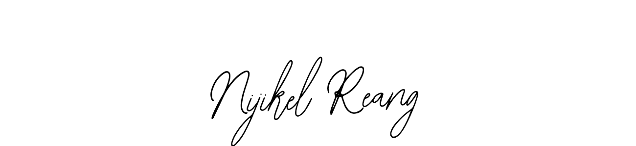 Create a beautiful signature design for name Nijikel Reang. With this signature (Bearetta-2O07w) fonts, you can make a handwritten signature for free. Nijikel Reang signature style 12 images and pictures png