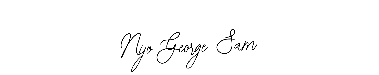 Create a beautiful signature design for name Nijo George Sam. With this signature (Bearetta-2O07w) fonts, you can make a handwritten signature for free. Nijo George Sam signature style 12 images and pictures png