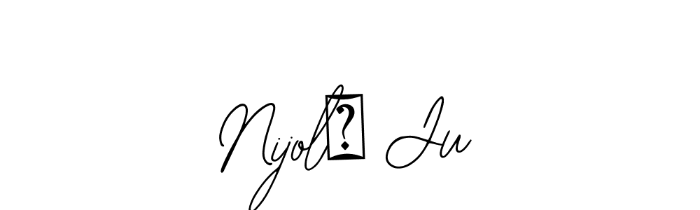 It looks lik you need a new signature style for name Nijolė Ju. Design unique handwritten (Bearetta-2O07w) signature with our free signature maker in just a few clicks. Nijolė Ju signature style 12 images and pictures png