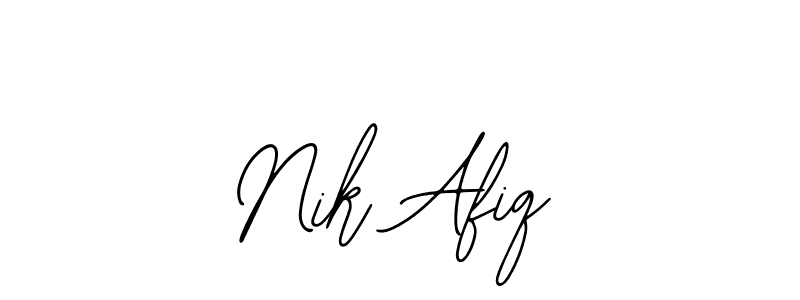 This is the best signature style for the Nik Afiq name. Also you like these signature font (Bearetta-2O07w). Mix name signature. Nik Afiq signature style 12 images and pictures png