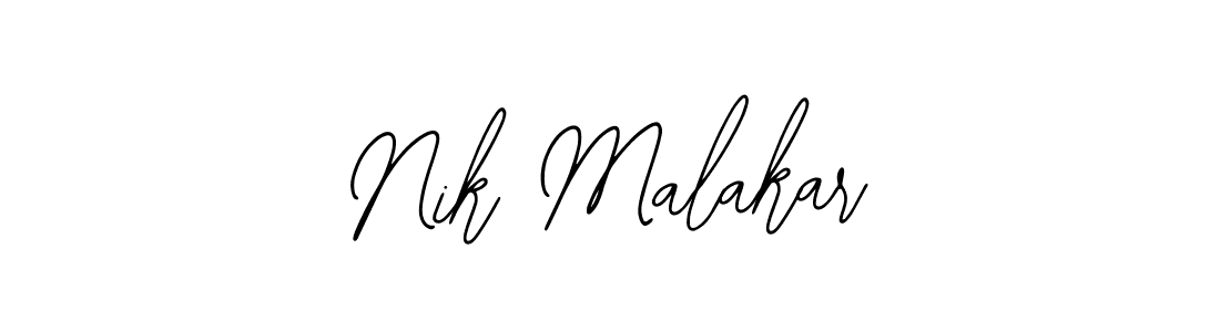 Similarly Bearetta-2O07w is the best handwritten signature design. Signature creator online .You can use it as an online autograph creator for name Nik Malakar. Nik Malakar signature style 12 images and pictures png
