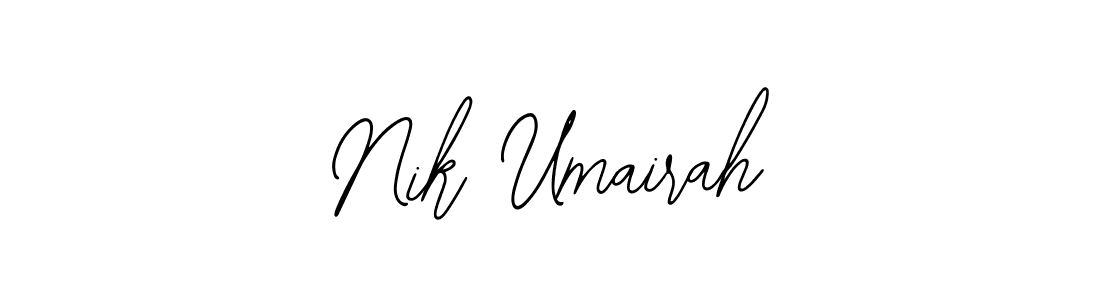 Nik Umairah stylish signature style. Best Handwritten Sign (Bearetta-2O07w) for my name. Handwritten Signature Collection Ideas for my name Nik Umairah. Nik Umairah signature style 12 images and pictures png