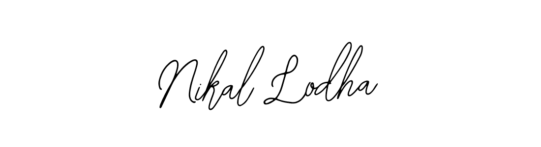 Design your own signature with our free online signature maker. With this signature software, you can create a handwritten (Bearetta-2O07w) signature for name Nikal Lodha. Nikal Lodha signature style 12 images and pictures png