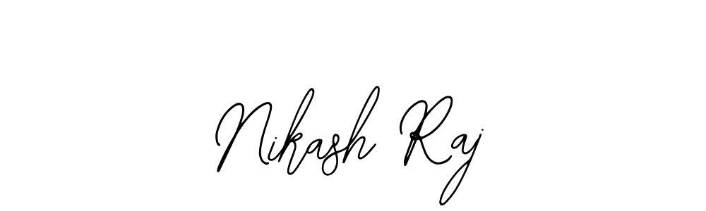 Nikash Raj stylish signature style. Best Handwritten Sign (Bearetta-2O07w) for my name. Handwritten Signature Collection Ideas for my name Nikash Raj. Nikash Raj signature style 12 images and pictures png