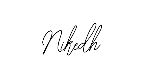 Make a beautiful signature design for name Nikedh. With this signature (Bearetta-2O07w) style, you can create a handwritten signature for free. Nikedh signature style 12 images and pictures png