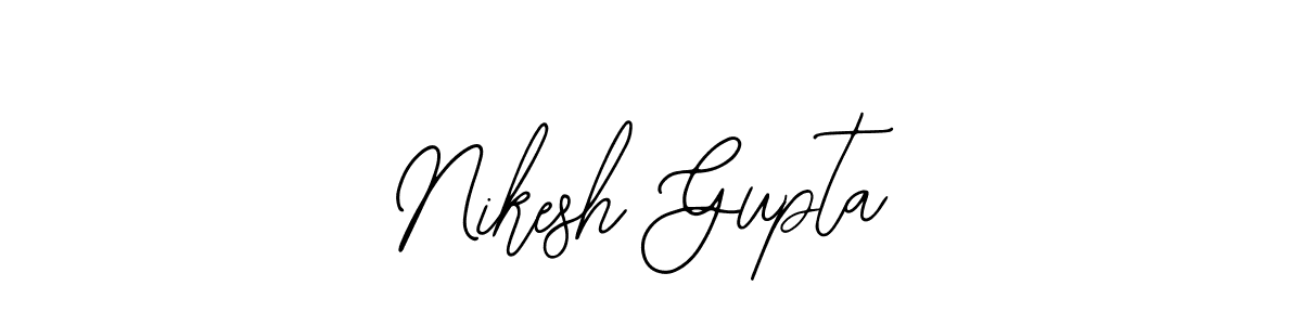Design your own signature with our free online signature maker. With this signature software, you can create a handwritten (Bearetta-2O07w) signature for name Nikesh Gupta. Nikesh Gupta signature style 12 images and pictures png