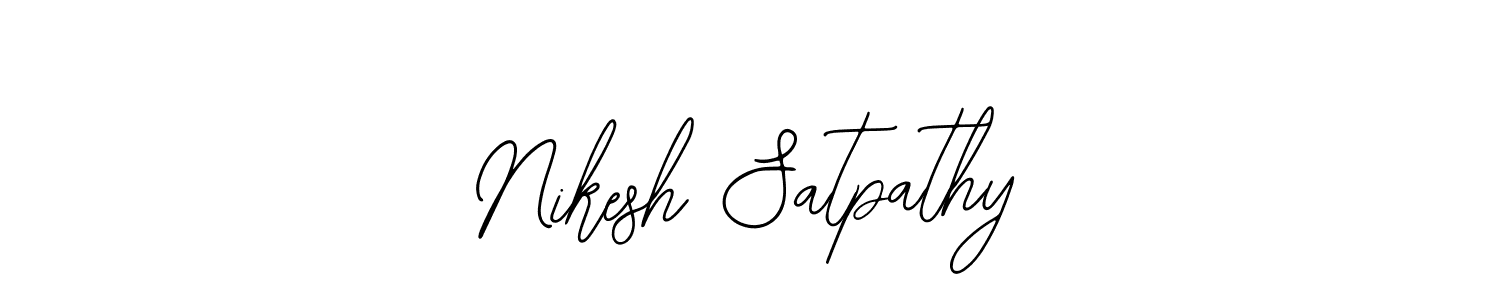 It looks lik you need a new signature style for name Nikesh Satpathy. Design unique handwritten (Bearetta-2O07w) signature with our free signature maker in just a few clicks. Nikesh Satpathy signature style 12 images and pictures png
