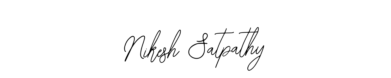 It looks lik you need a new signature style for name Nikesh Satpathy. Design unique handwritten (Bearetta-2O07w) signature with our free signature maker in just a few clicks. Nikesh Satpathy signature style 12 images and pictures png