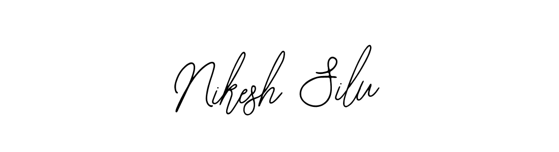 Make a beautiful signature design for name Nikesh Silu. Use this online signature maker to create a handwritten signature for free. Nikesh Silu signature style 12 images and pictures png