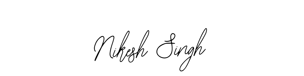 This is the best signature style for the Nikesh Singh name. Also you like these signature font (Bearetta-2O07w). Mix name signature. Nikesh Singh signature style 12 images and pictures png