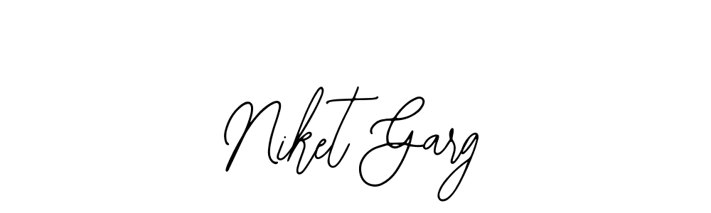 How to make Niket Garg name signature. Use Bearetta-2O07w style for creating short signs online. This is the latest handwritten sign. Niket Garg signature style 12 images and pictures png