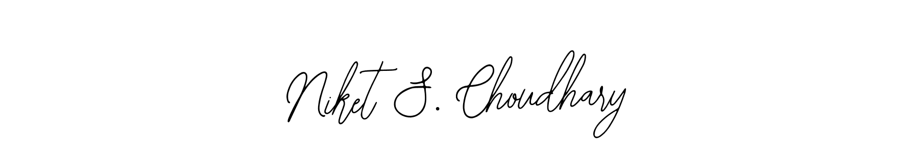 How to make Niket S. Choudhary signature? Bearetta-2O07w is a professional autograph style. Create handwritten signature for Niket S. Choudhary name. Niket S. Choudhary signature style 12 images and pictures png