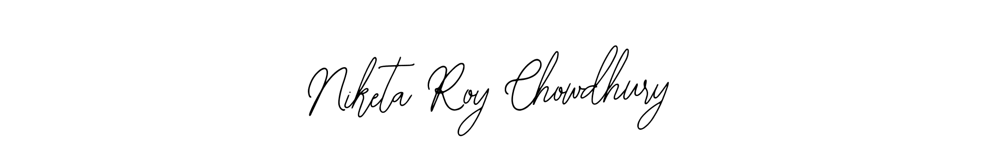 The best way (Bearetta-2O07w) to make a short signature is to pick only two or three words in your name. The name Niketa Roy Chowdhury include a total of six letters. For converting this name. Niketa Roy Chowdhury signature style 12 images and pictures png