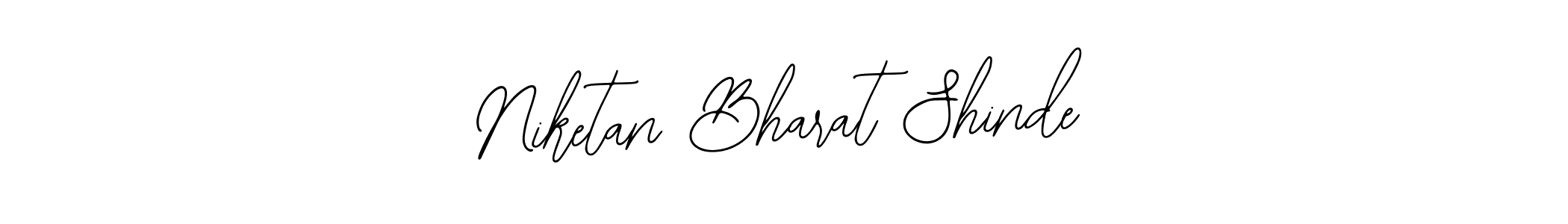 Niketan Bharat Shinde stylish signature style. Best Handwritten Sign (Bearetta-2O07w) for my name. Handwritten Signature Collection Ideas for my name Niketan Bharat Shinde. Niketan Bharat Shinde signature style 12 images and pictures png