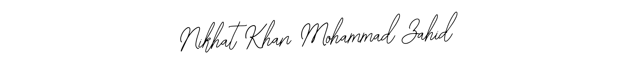 Here are the top 10 professional signature styles for the name Nikhat Khan Mohammad Zahid. These are the best autograph styles you can use for your name. Nikhat Khan Mohammad Zahid signature style 12 images and pictures png