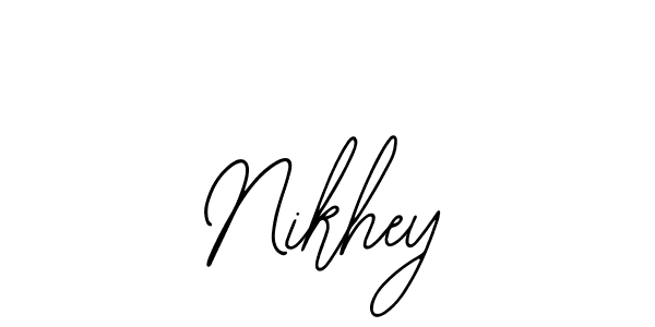 Check out images of Autograph of Nikhey name. Actor Nikhey Signature Style. Bearetta-2O07w is a professional sign style online. Nikhey signature style 12 images and pictures png