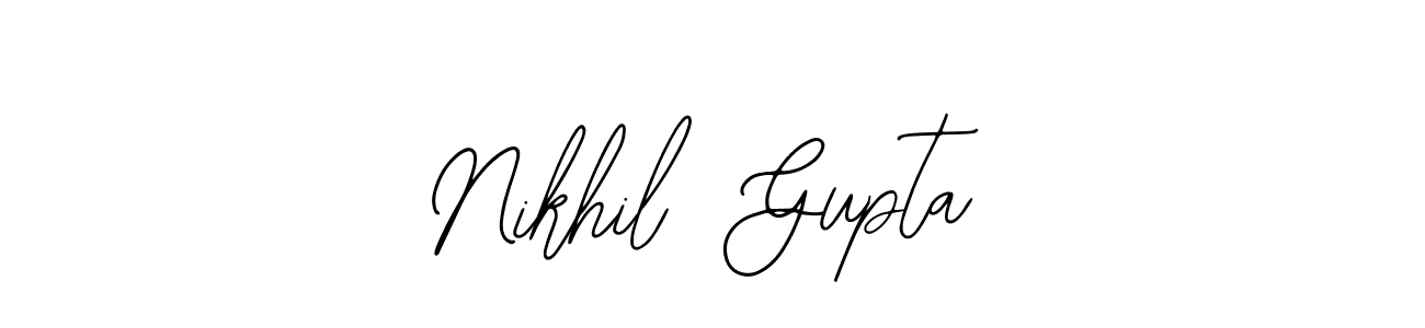 Here are the top 10 professional signature styles for the name Nikhil  Gupta. These are the best autograph styles you can use for your name. Nikhil  Gupta signature style 12 images and pictures png