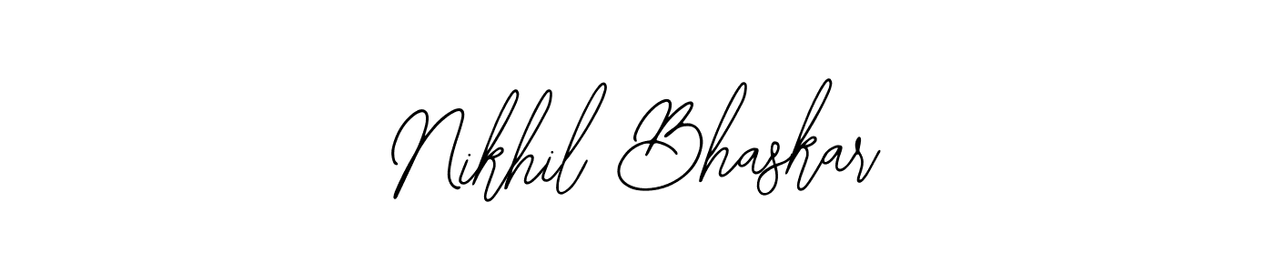 Create a beautiful signature design for name Nikhil Bhaskar. With this signature (Bearetta-2O07w) fonts, you can make a handwritten signature for free. Nikhil Bhaskar signature style 12 images and pictures png