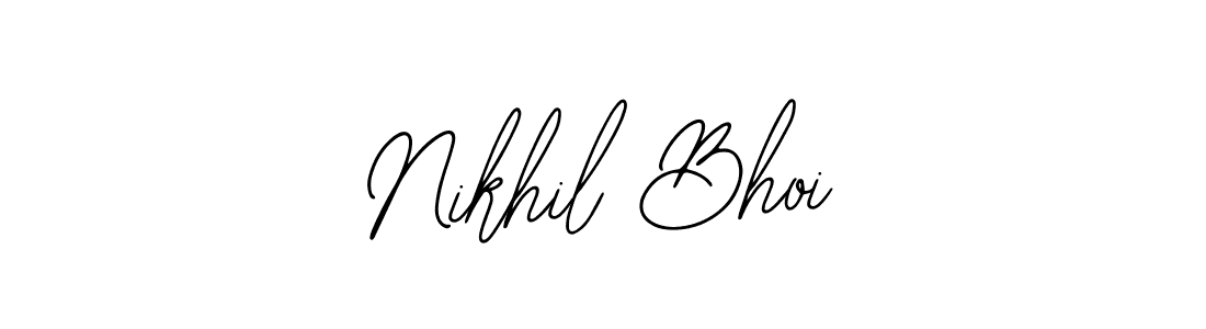 Create a beautiful signature design for name Nikhil Bhoi. With this signature (Bearetta-2O07w) fonts, you can make a handwritten signature for free. Nikhil Bhoi signature style 12 images and pictures png