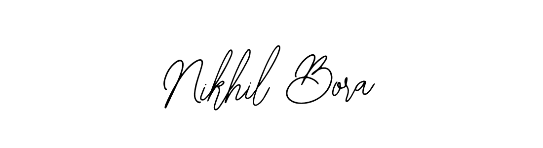 Make a beautiful signature design for name Nikhil Bora. With this signature (Bearetta-2O07w) style, you can create a handwritten signature for free. Nikhil Bora signature style 12 images and pictures png