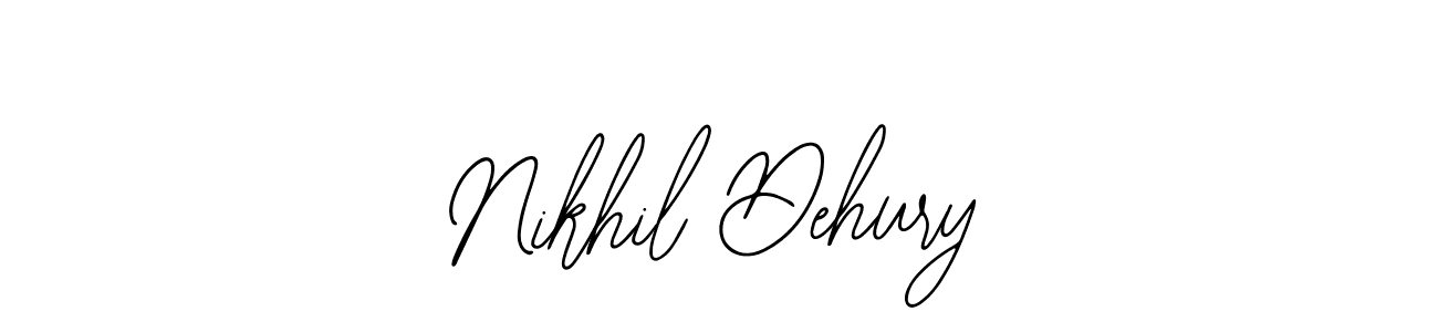 Create a beautiful signature design for name Nikhil Dehury. With this signature (Bearetta-2O07w) fonts, you can make a handwritten signature for free. Nikhil Dehury signature style 12 images and pictures png