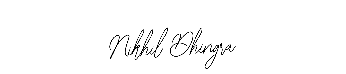 It looks lik you need a new signature style for name Nikhil Dhingra. Design unique handwritten (Bearetta-2O07w) signature with our free signature maker in just a few clicks. Nikhil Dhingra signature style 12 images and pictures png