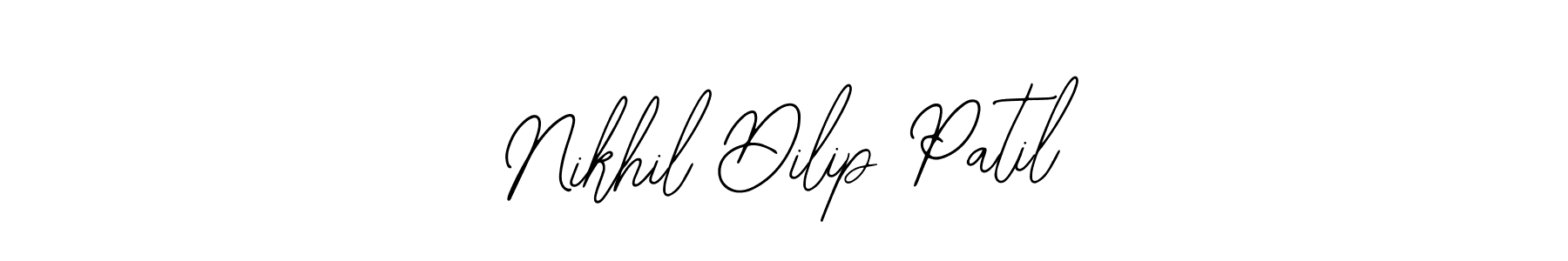 The best way (Bearetta-2O07w) to make a short signature is to pick only two or three words in your name. The name Nikhil Dilip Patil include a total of six letters. For converting this name. Nikhil Dilip Patil signature style 12 images and pictures png