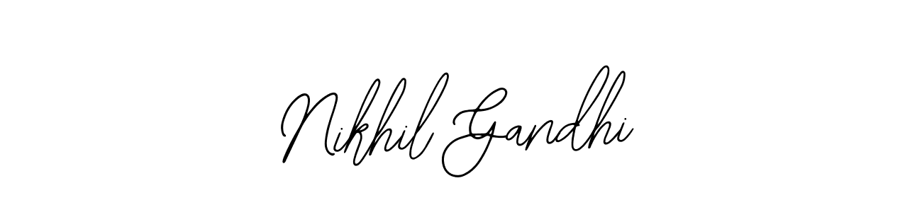 How to Draw Nikhil Gandhi signature style? Bearetta-2O07w is a latest design signature styles for name Nikhil Gandhi. Nikhil Gandhi signature style 12 images and pictures png