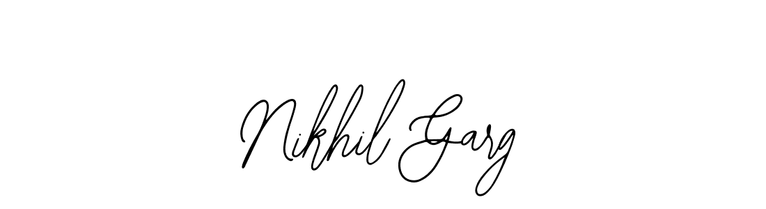 Similarly Bearetta-2O07w is the best handwritten signature design. Signature creator online .You can use it as an online autograph creator for name Nikhil Garg. Nikhil Garg signature style 12 images and pictures png