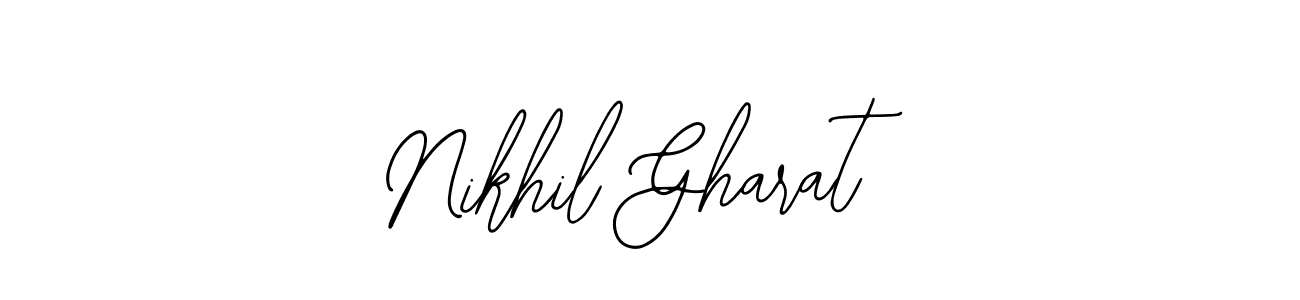 Check out images of Autograph of Nikhil Gharat name. Actor Nikhil Gharat Signature Style. Bearetta-2O07w is a professional sign style online. Nikhil Gharat signature style 12 images and pictures png