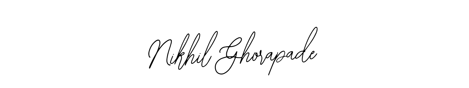 See photos of Nikhil Ghorapade official signature by Spectra . Check more albums & portfolios. Read reviews & check more about Bearetta-2O07w font. Nikhil Ghorapade signature style 12 images and pictures png